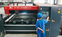 High precision CNC laser cutting